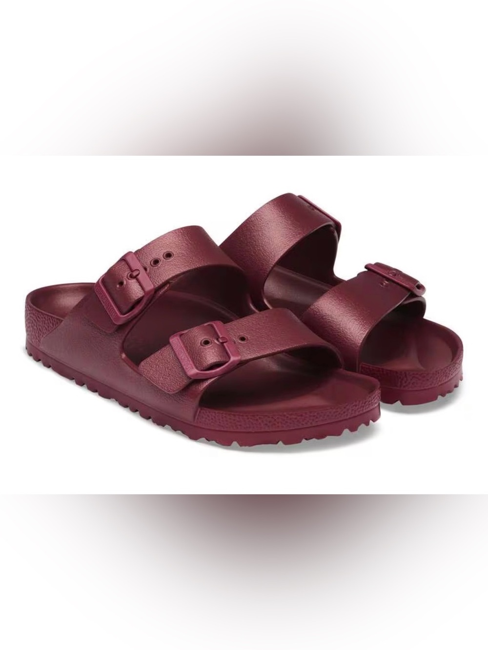 Birkenstock Arizona Big Buckle EVA Zinfandel New Women’s 7 Narrow Burgundy